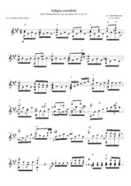 Adagio cantabile from Piano Sonata 'Pathétique'
